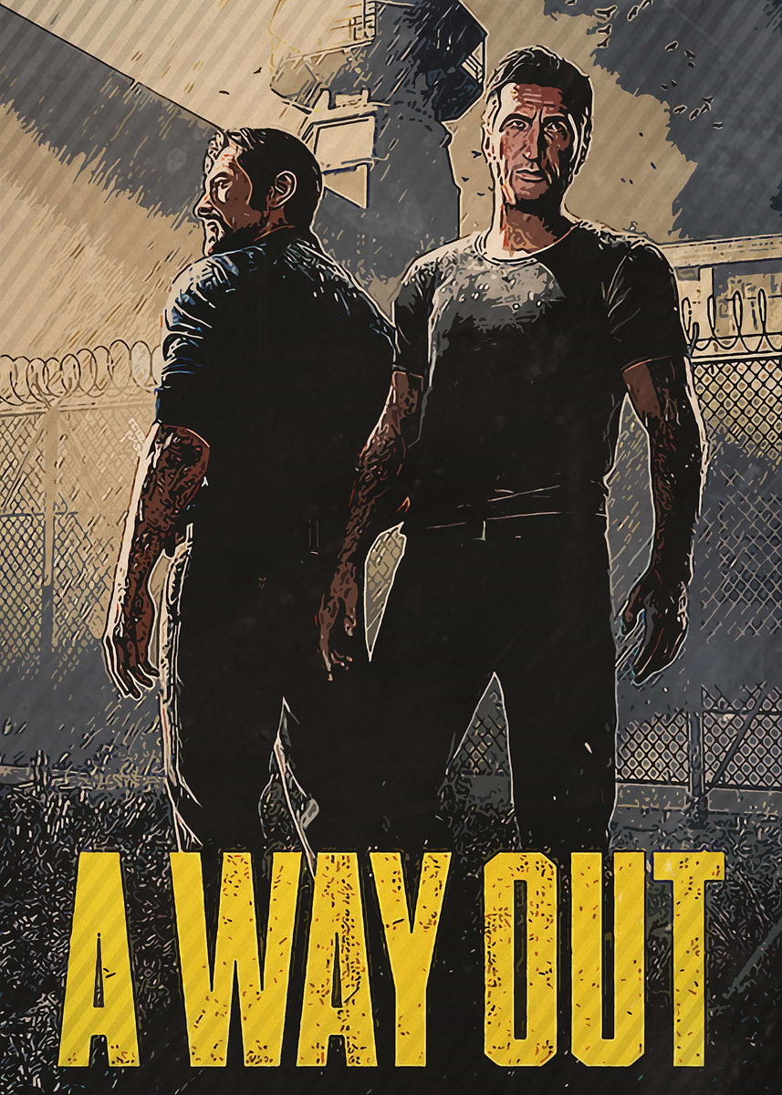 'A Way Out' Poster, picture, metal print, paint by Erothical 415 | Displate