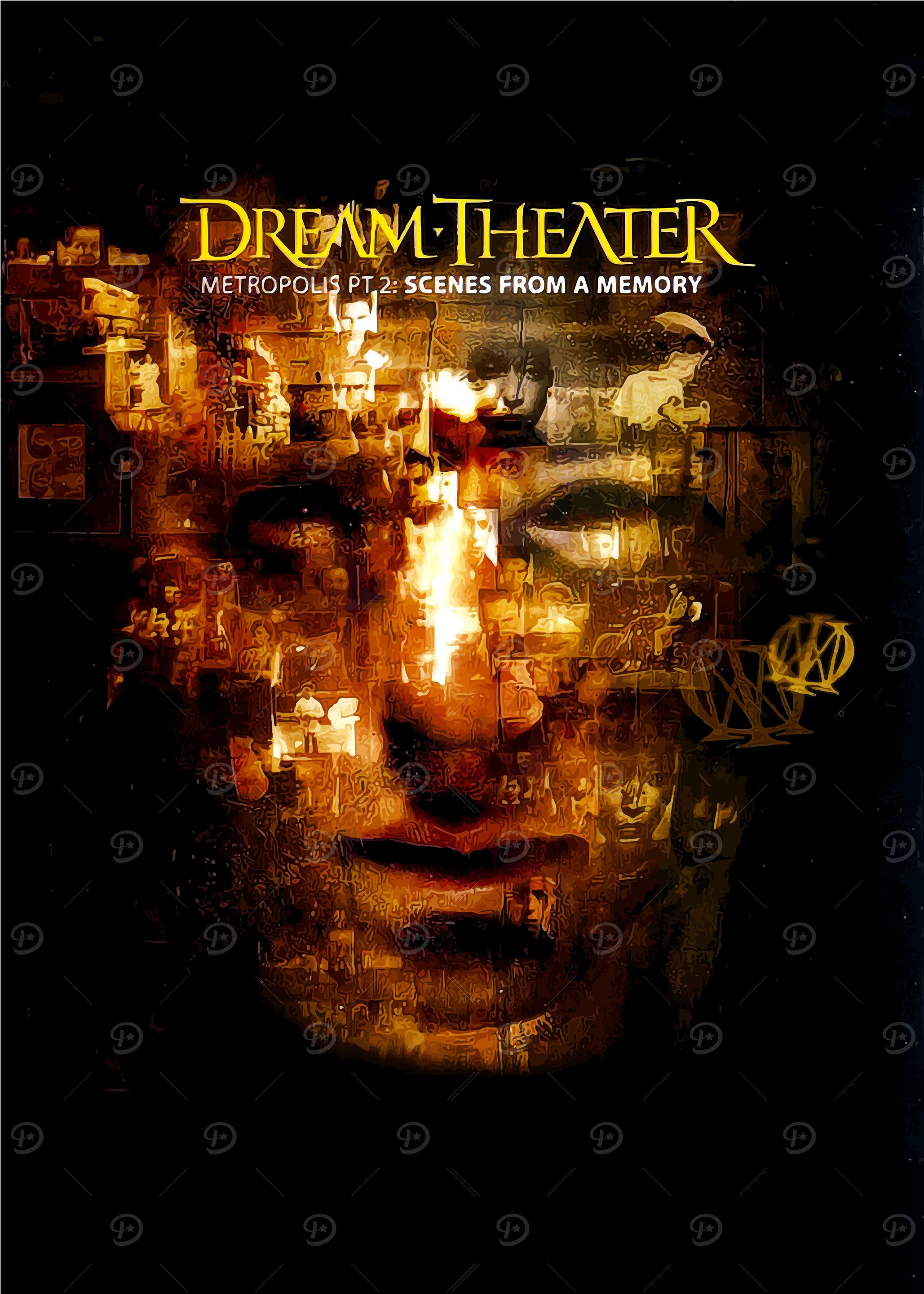 'music Dream Theater' Poster, picture, metal print, paint by Jawhead ...