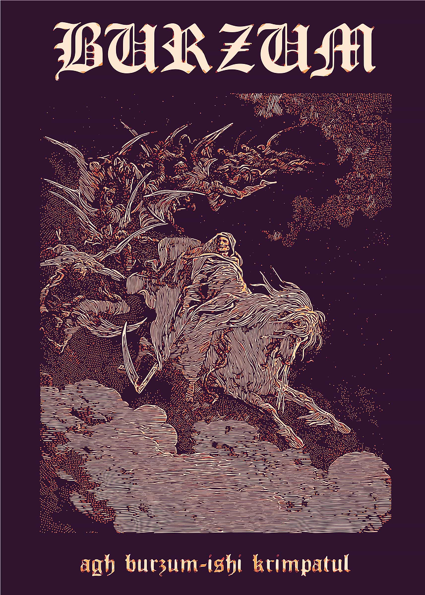 music Burzum ' Poster, picture, metal print, paint by smart color