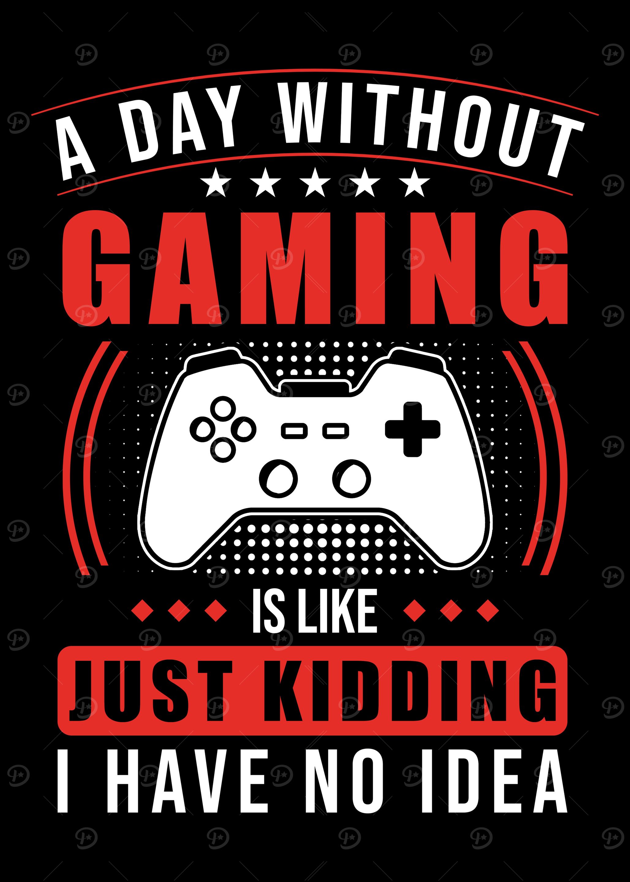 'Gamer Saying Funny Gaming' Poster, picture, metal print, paint by ...