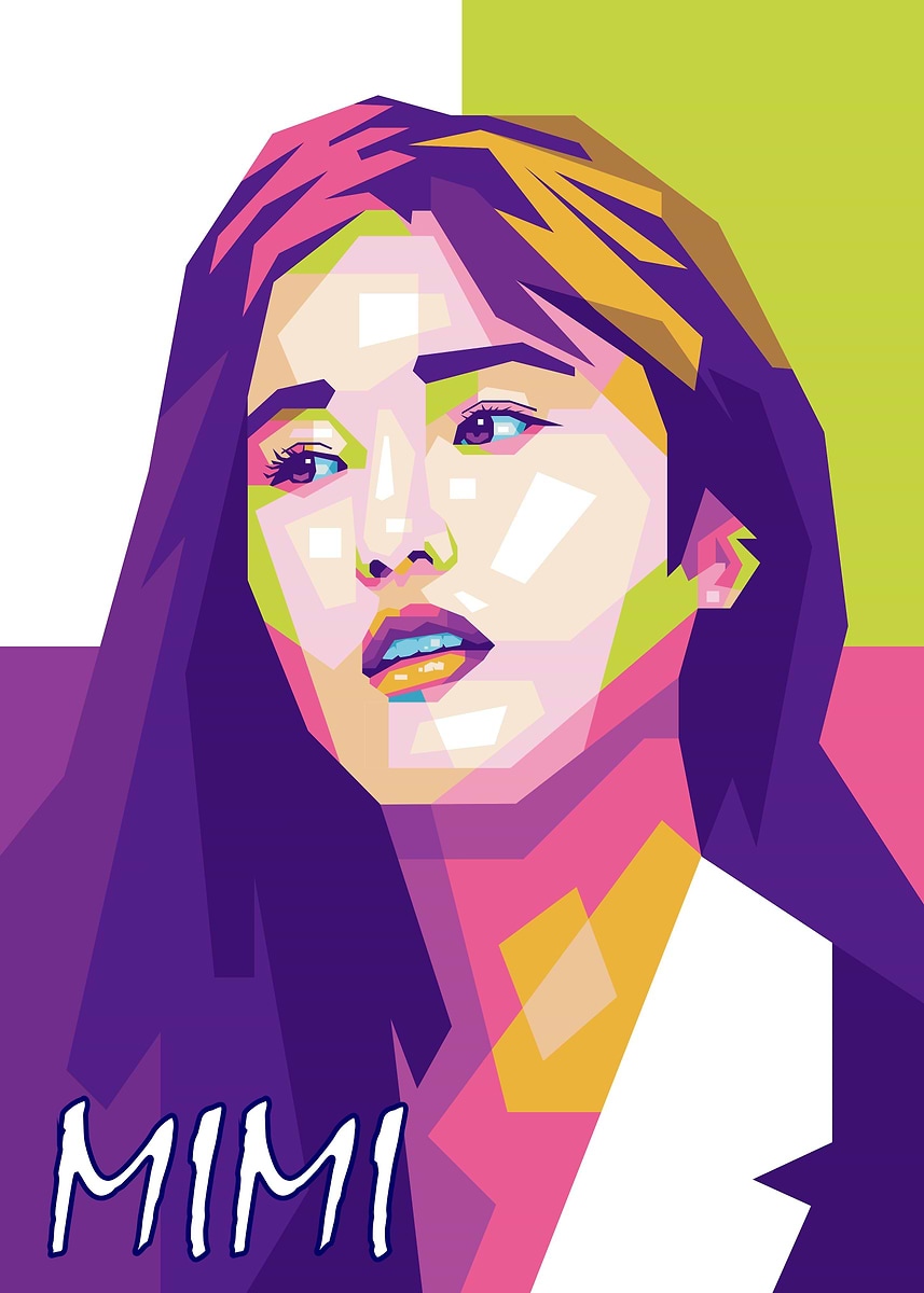 OH MY GIRL MIMI' Poster, picture, metal print, paint by Rochefort