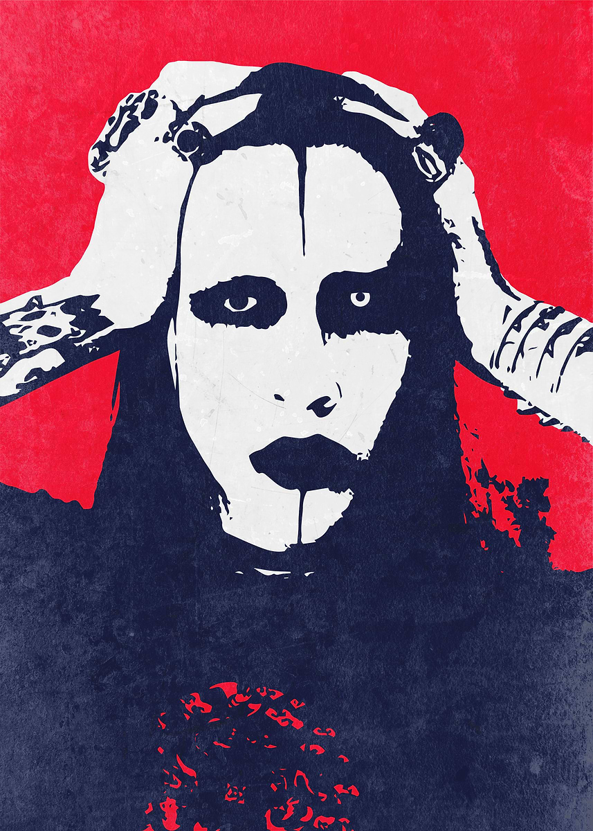 Marilyn manson ポスター Marilyn Manson 24