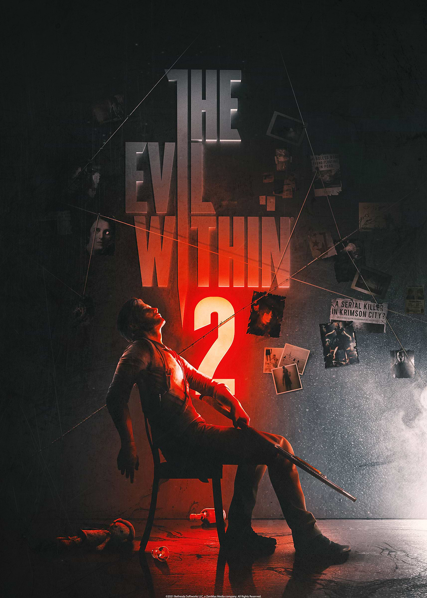 The Evil Within 2 Poster ' Poster, picture, metal print, paint by