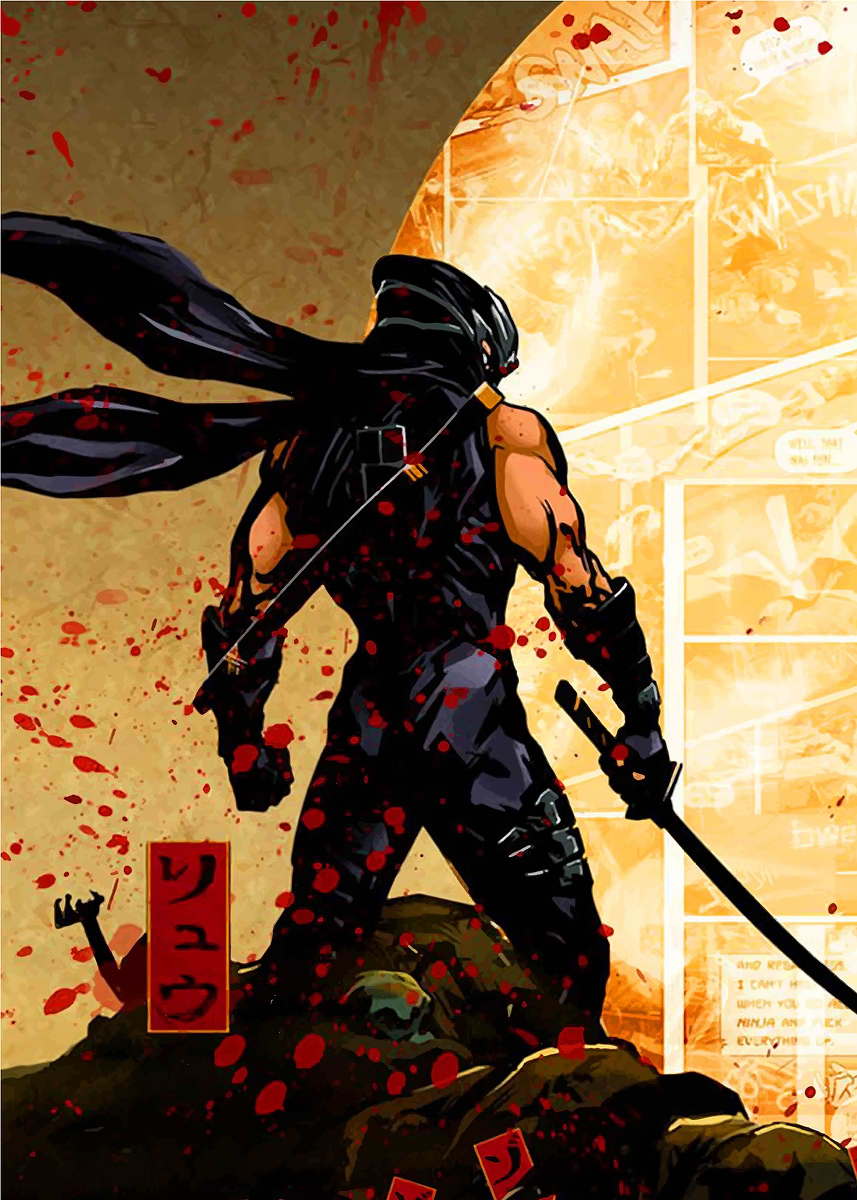 NINJA GAIDEN 店頭ポスター