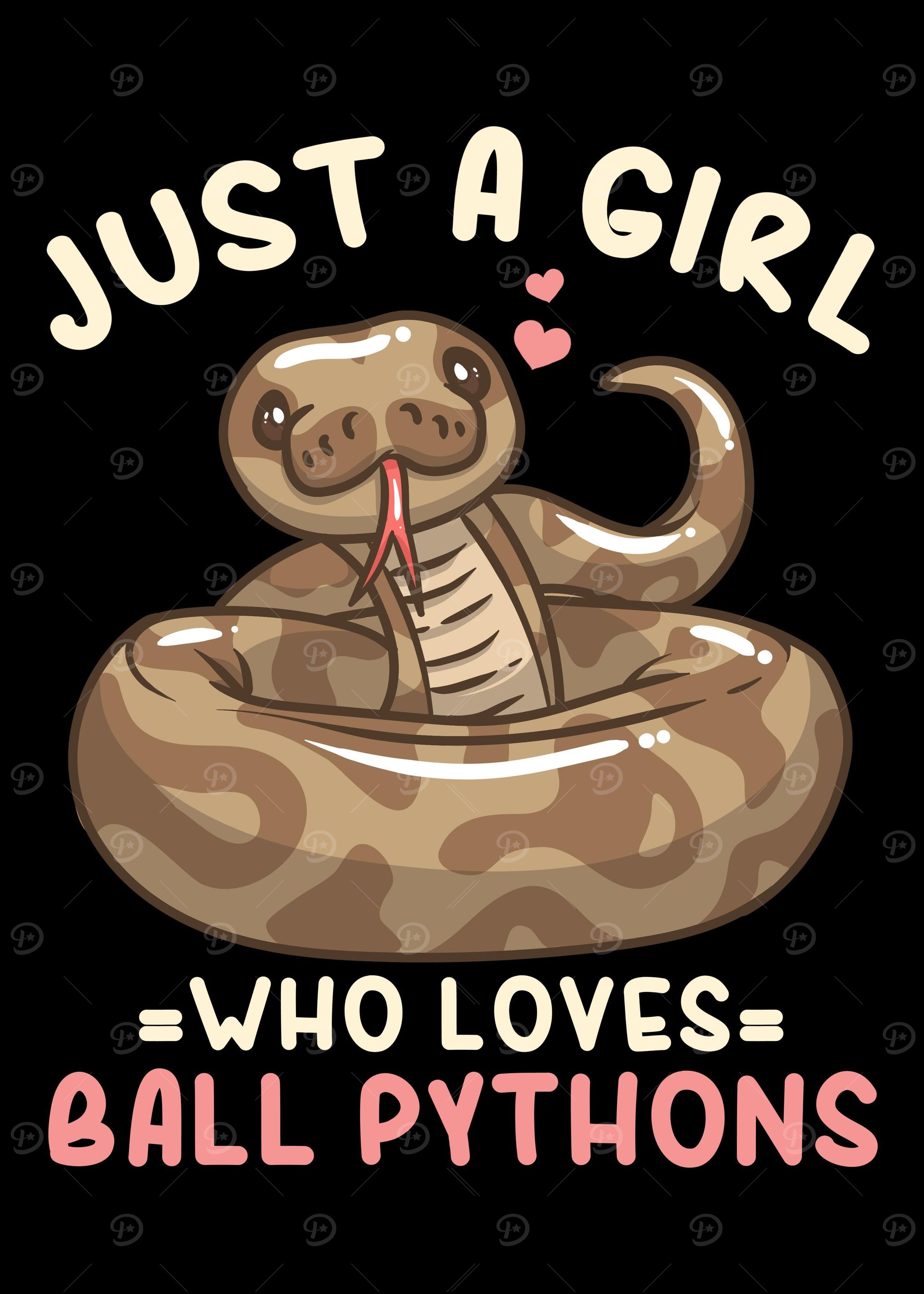 'Ball Python Snakes Reptile' Poster, picture, metal print, paint by ...