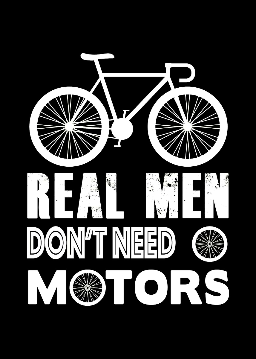 Real Men Sign 'Real Men' Poster, picture, metal print, paint by Neon Moon | Displate