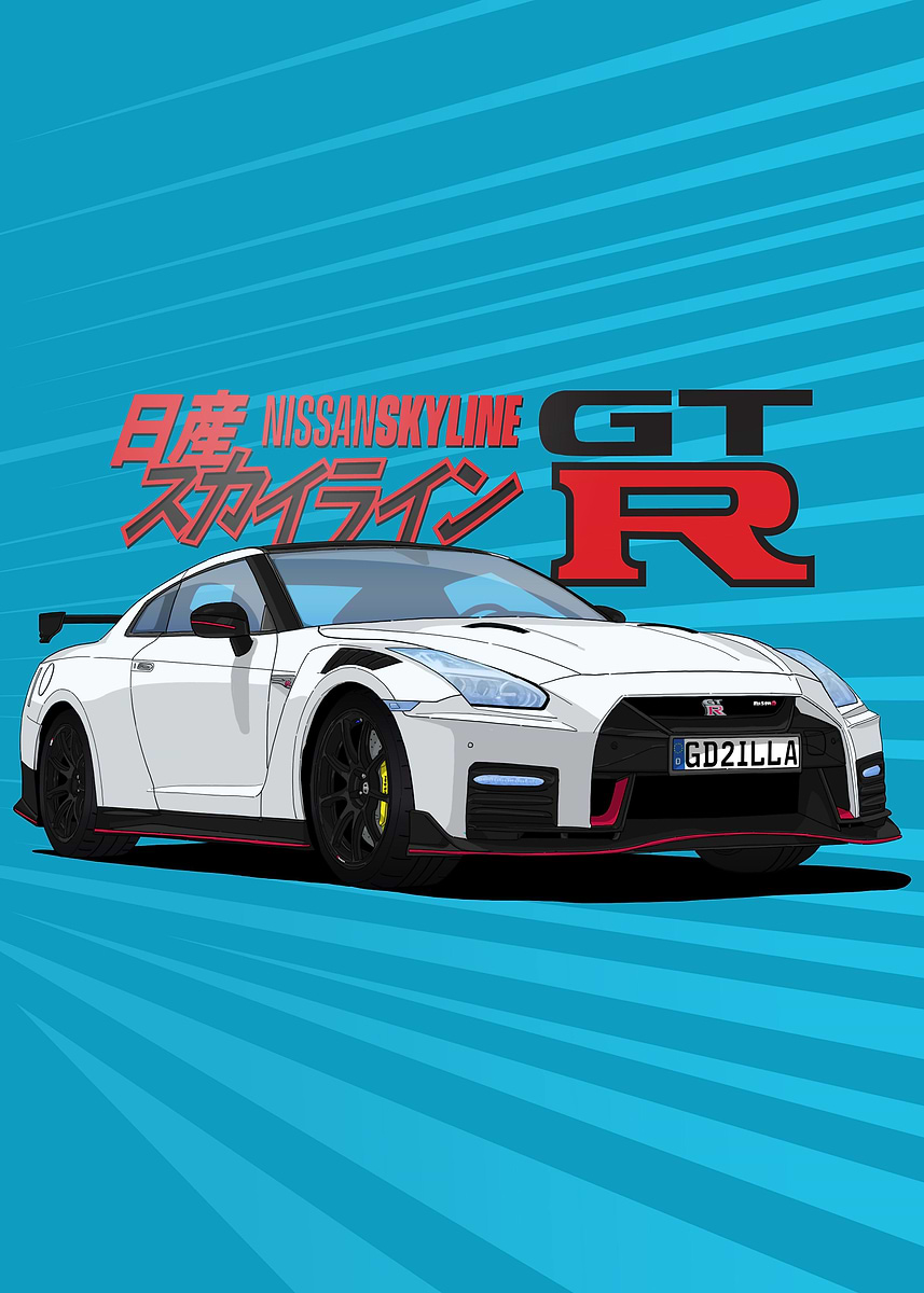 R35 GT-R 販売店用ポスターphoto