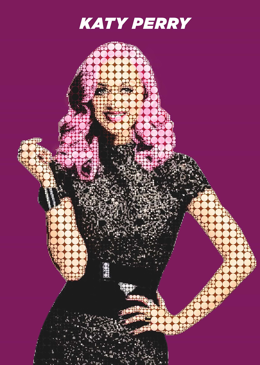 'katy perry' Poster, picture, metal print, paint by Bestselling Music ...