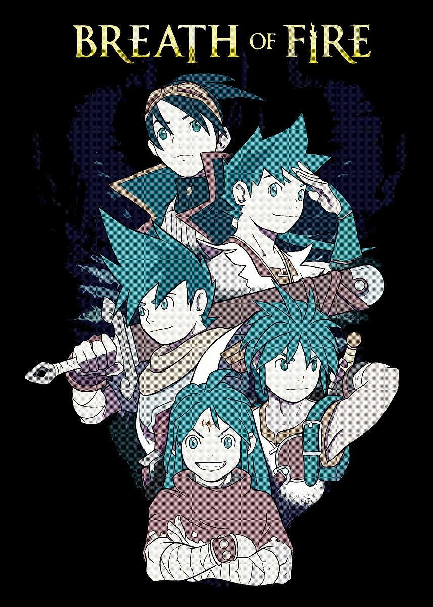 ポスター B2 Breath Of Fire Iv Unrestless Poster ポスター B2 Breath Of Fire Iv Unrestless Poster ポスター B2 Breath