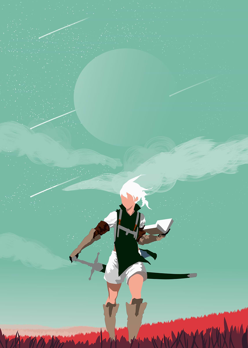 NieR Replicant ポスター NieR Replicant ver.1.22474487139 PS5 PS4 XBOX ONE POSTER