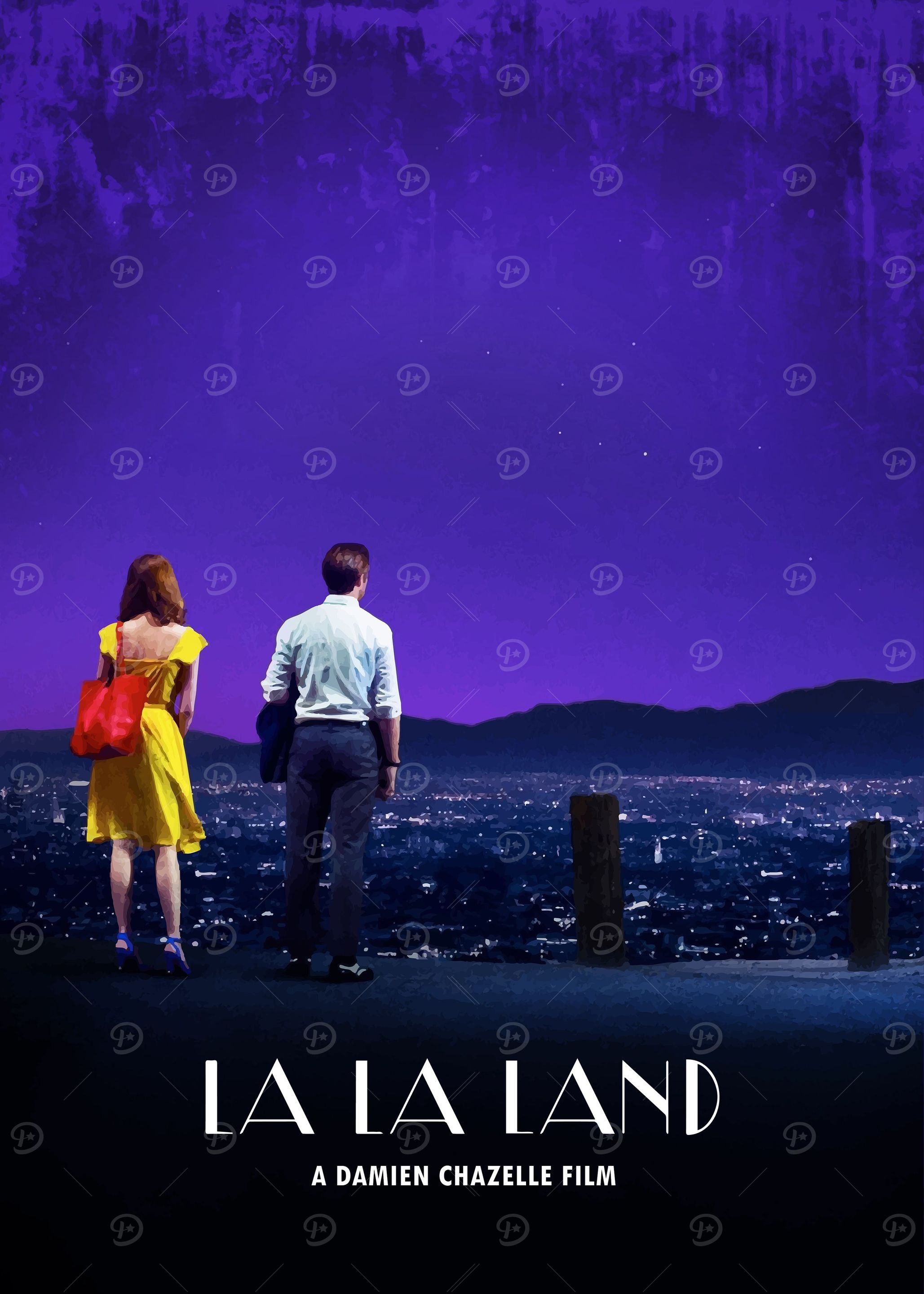 La La Land' Poster, picture, metal print, paint by Bo Kev | Displate