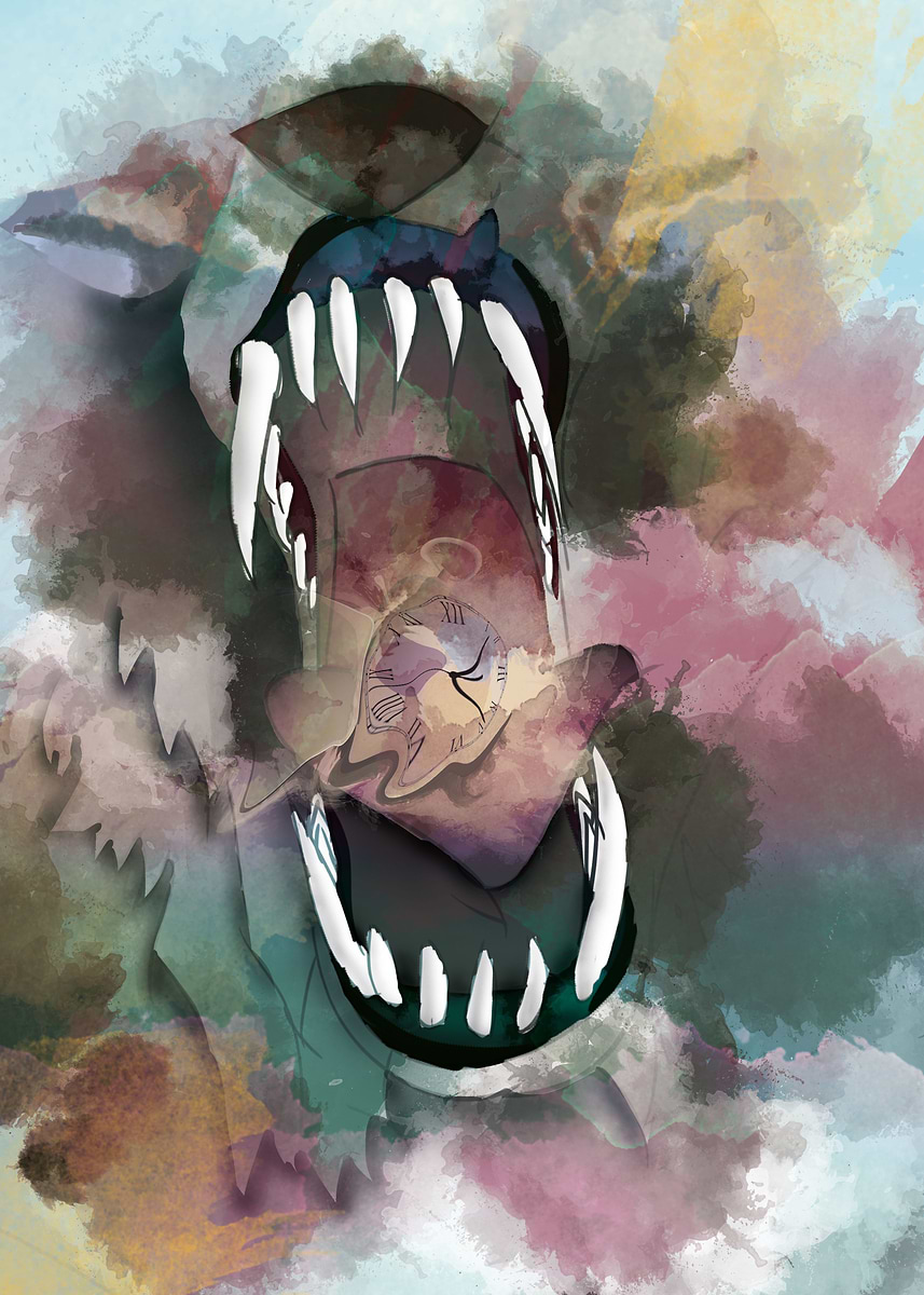 Devoured Drawind 'Devoured' Poster, picture, metal print, paint by Phantom Illustrations ...
