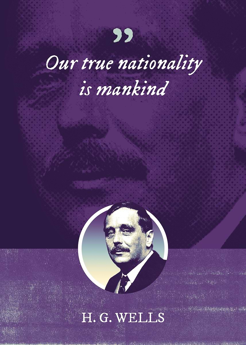 'Our true nationality is ' Poster, picture, metal print, paint by ...