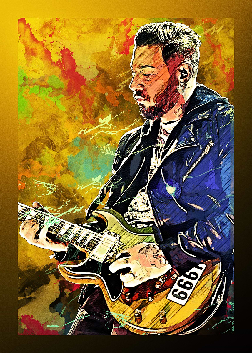 Zacky Vengeance ' Poster, picture, metal print, paint by Alva