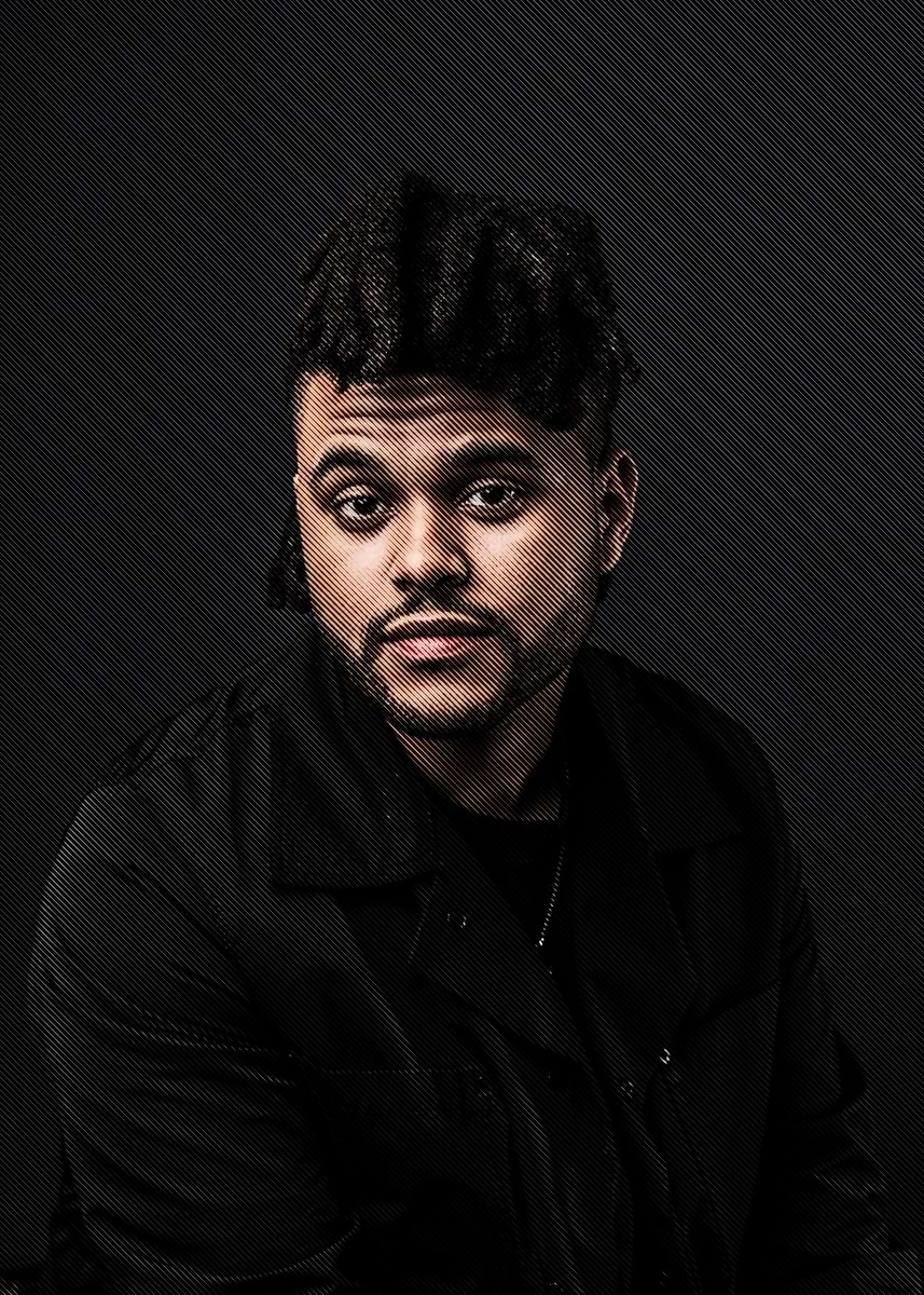 Weekend Photos Rapper 'The Weeknd Rapper' Poster, picture, metal print, paint by Bella Chloe ...