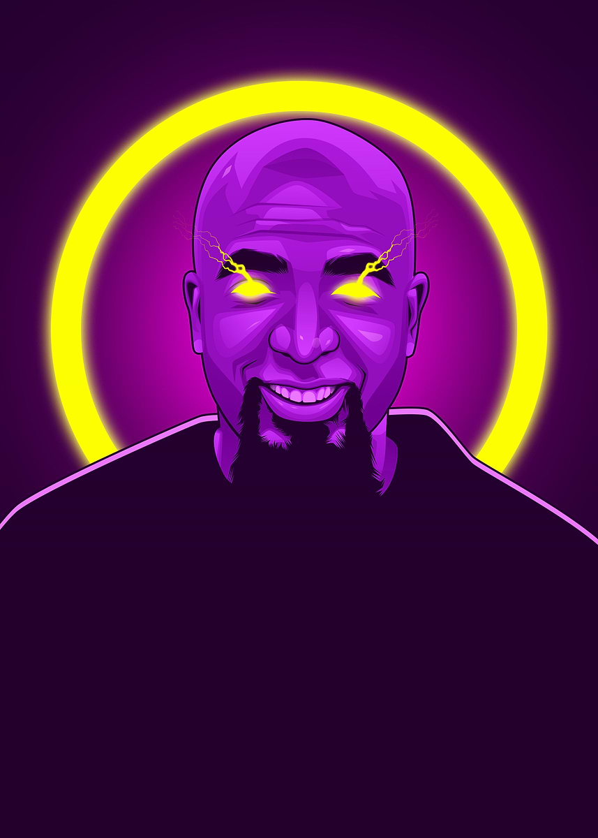 'Tech N9ne Rapper' Poster, picture, metal print, paint by Colorize ...
