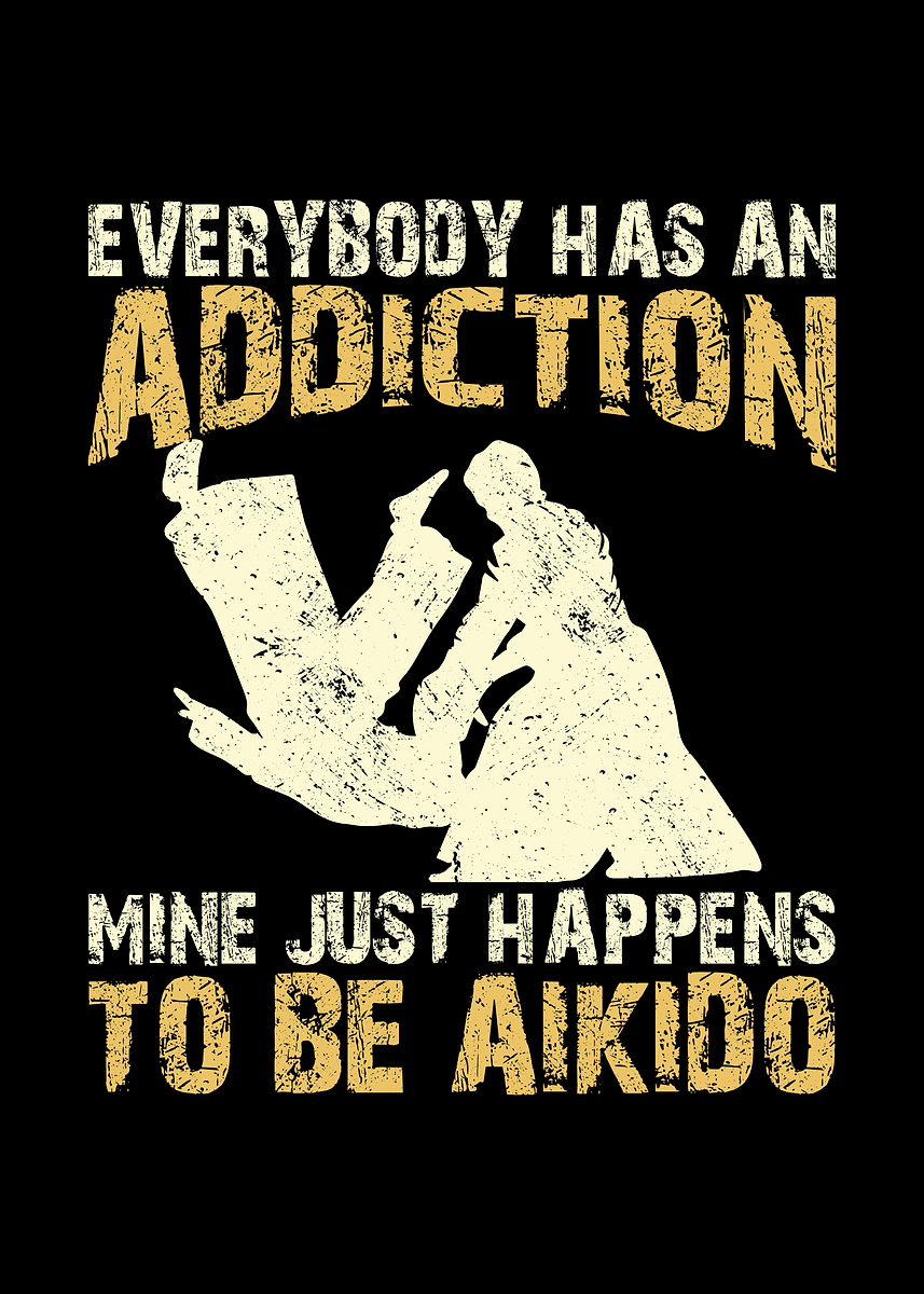 'Everybody has addiction' Poster, picture, metal print, paint by Lukes ...