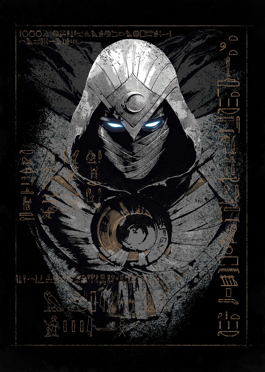 'Moon Knight eyes' Poster