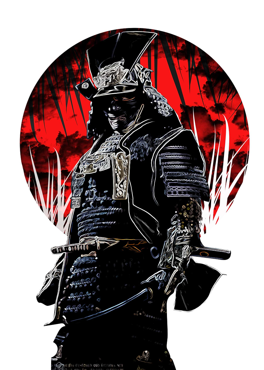 ⭕️LIMITED 30⭕️ BLOODSPORT BUSHIDO POSTER ⭕️LIMITED 30⭕️ BLOODSPORT BUSHIDO POSTER