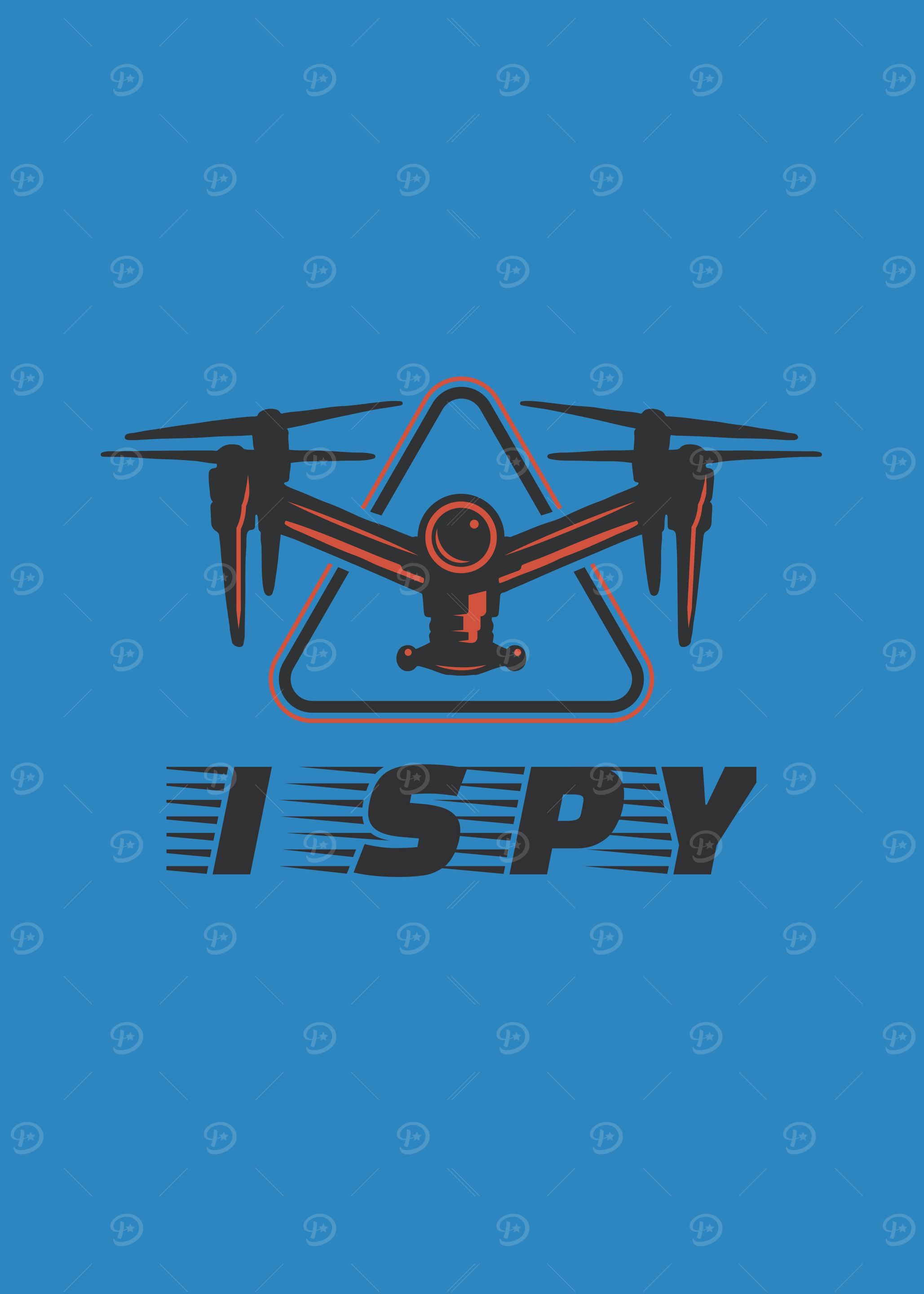 'I Spy for Drone Pilots' Poster, picture, metal print, paint by NoPlanB ...