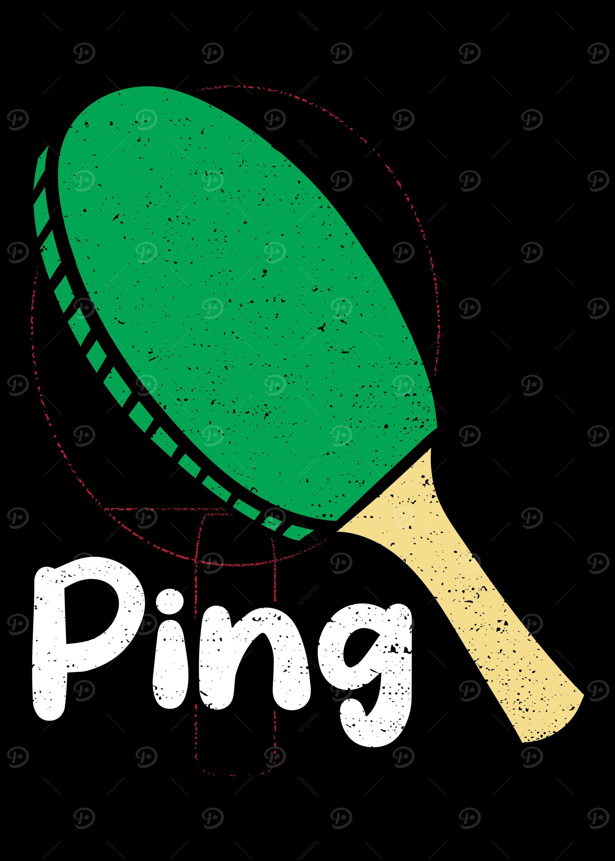 Ping Poster, Picture & Metal Print – Table Tennis | Displate