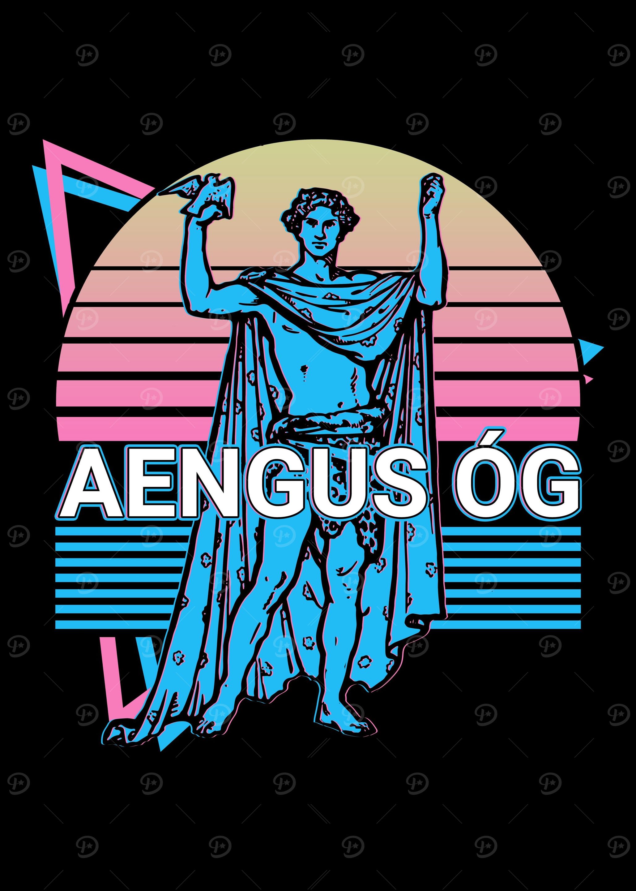 'Aengus Og Irish God' Poster, picture, metal print, paint by ...