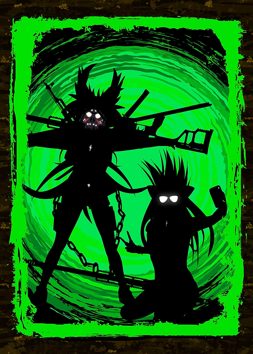'Monsters Control ' Poster, picture, metal print, paint by Forestpunks ...