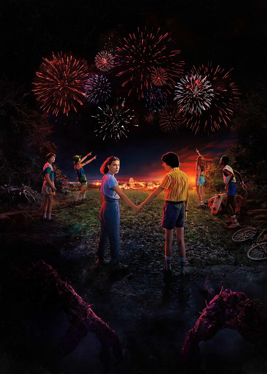 Netflix Stranger Things: Season 3 - Key Art Wall Poster Stranger 