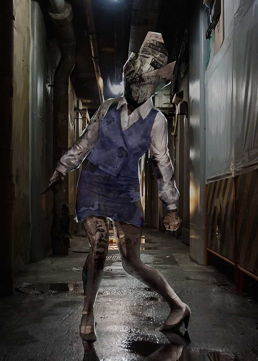 Paper Doll' Poster, picture, metal print, paint by Ghostwire Tokyo