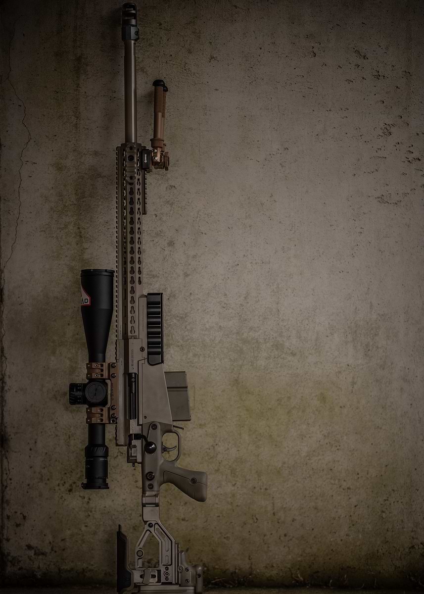 'Deadly sniper rifle' Poster, picture, metal print, paint by Artistic ...