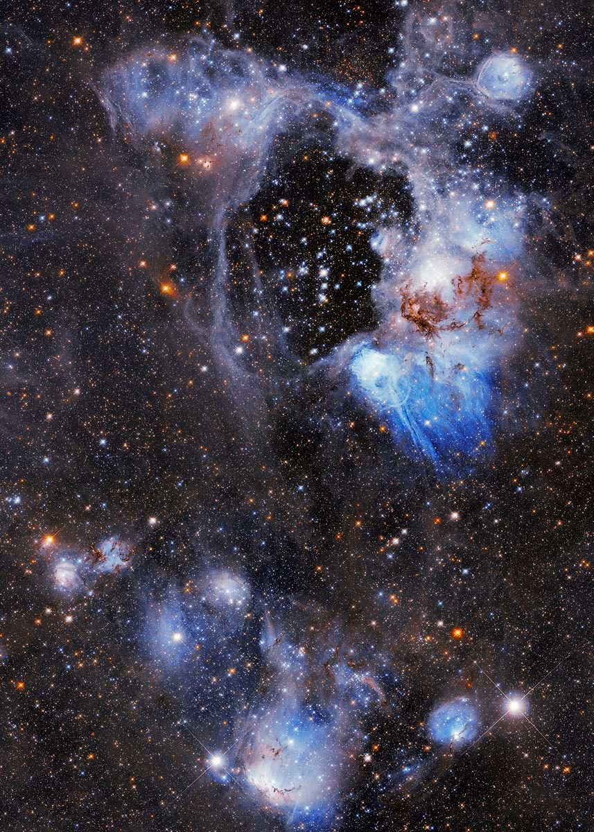 N44 'Superbubble Nebula N44' Poster, picture, metal print, paint by NTx ...