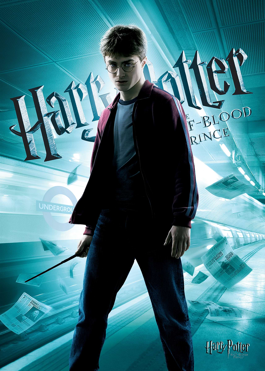 HP6 Harry Potter' Poster, picture, metal print, paint by