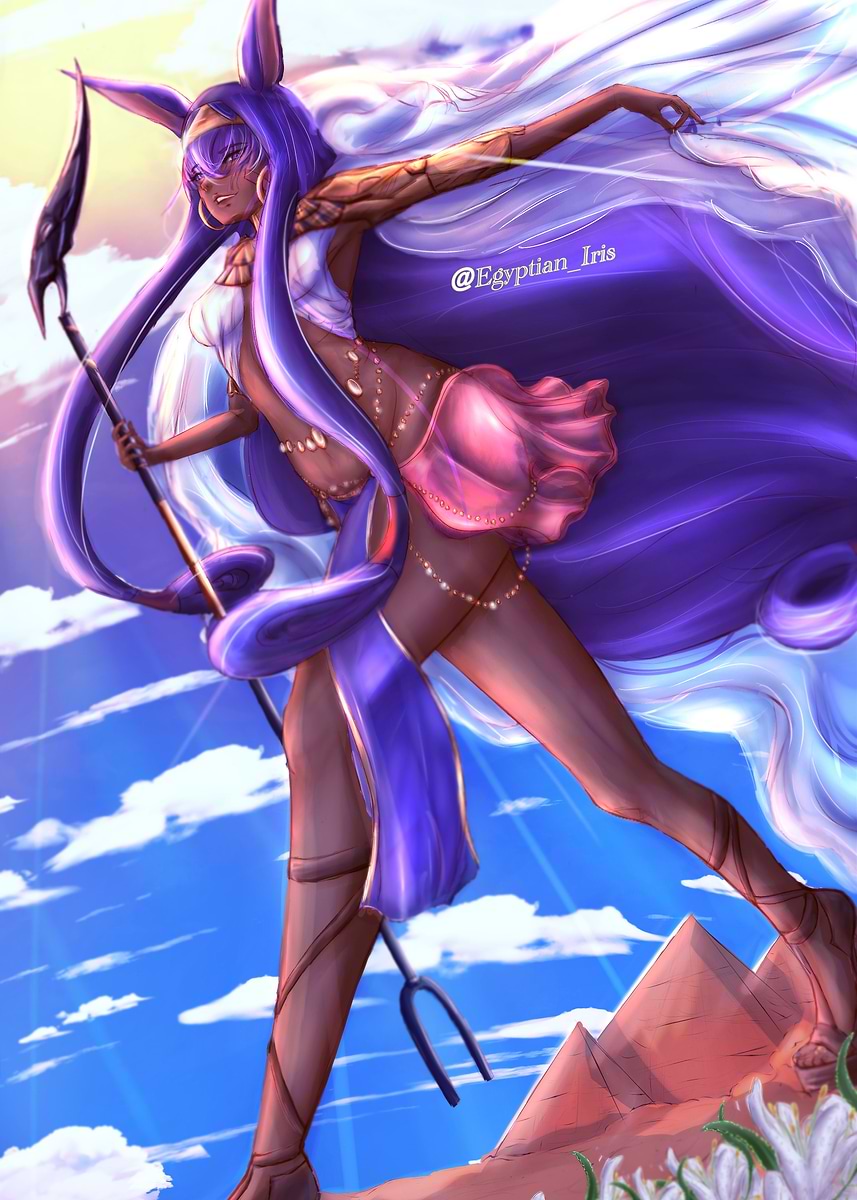 Nitocris' Poster, picture, metal print, paint by Egyptian Iris