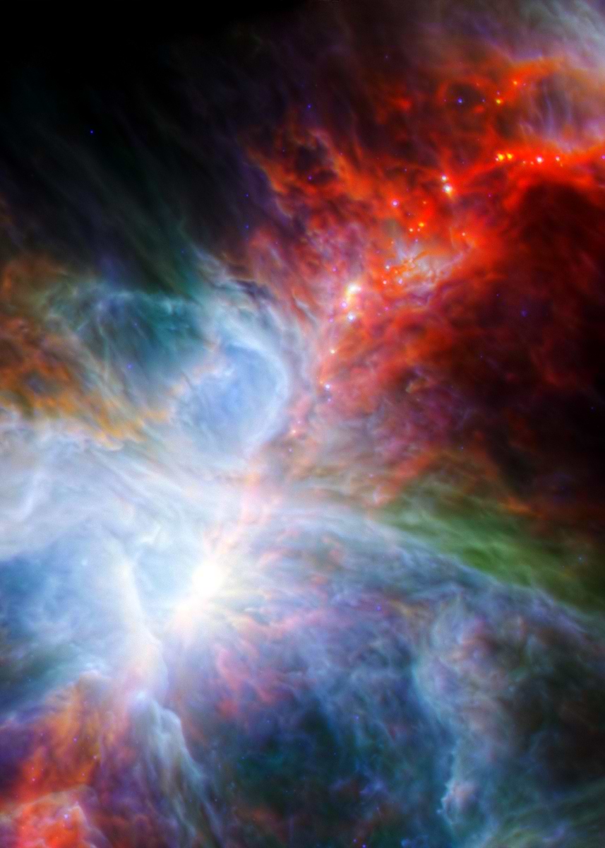 'Color Explosion' Poster, picture, metal print, paint by NASA | Displate