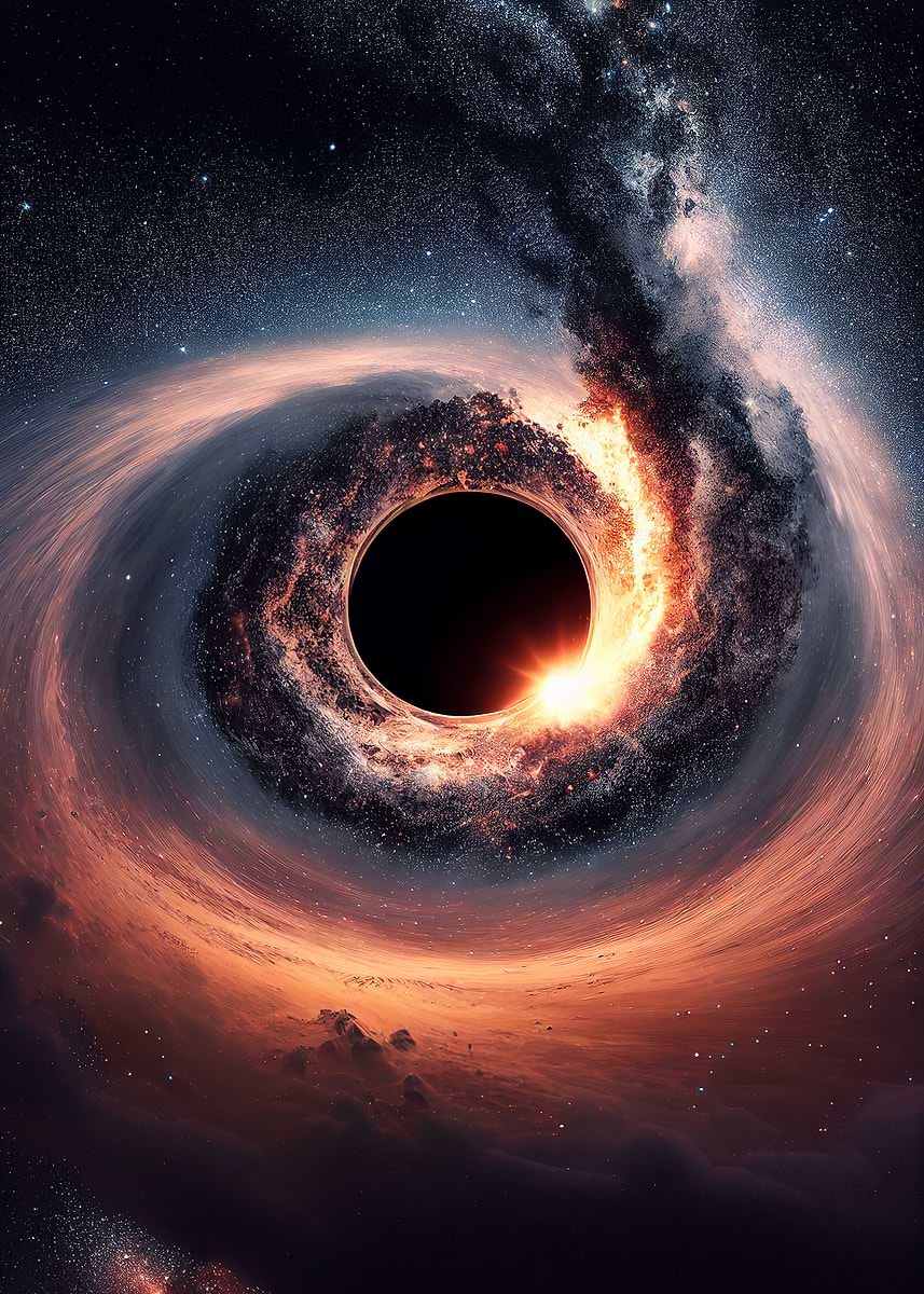 'The Abyss' Poster, picture, metal print, paint by Michael Mattler ...