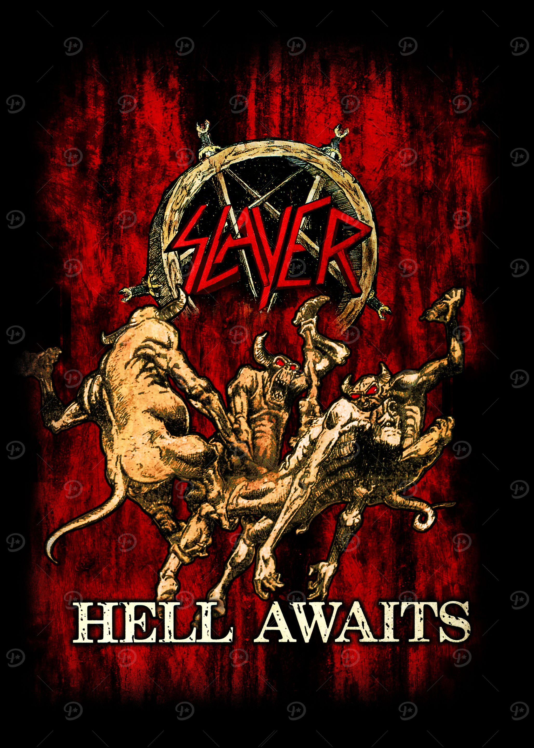 Slayer - Hell Awaits (1985) By Julio