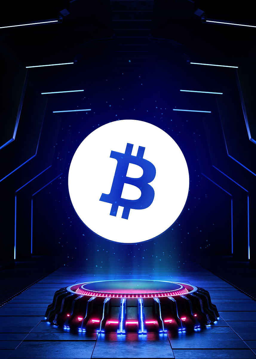 'bitcon crypto' Poster, picture, metal print, paint by Trending Awesome ...