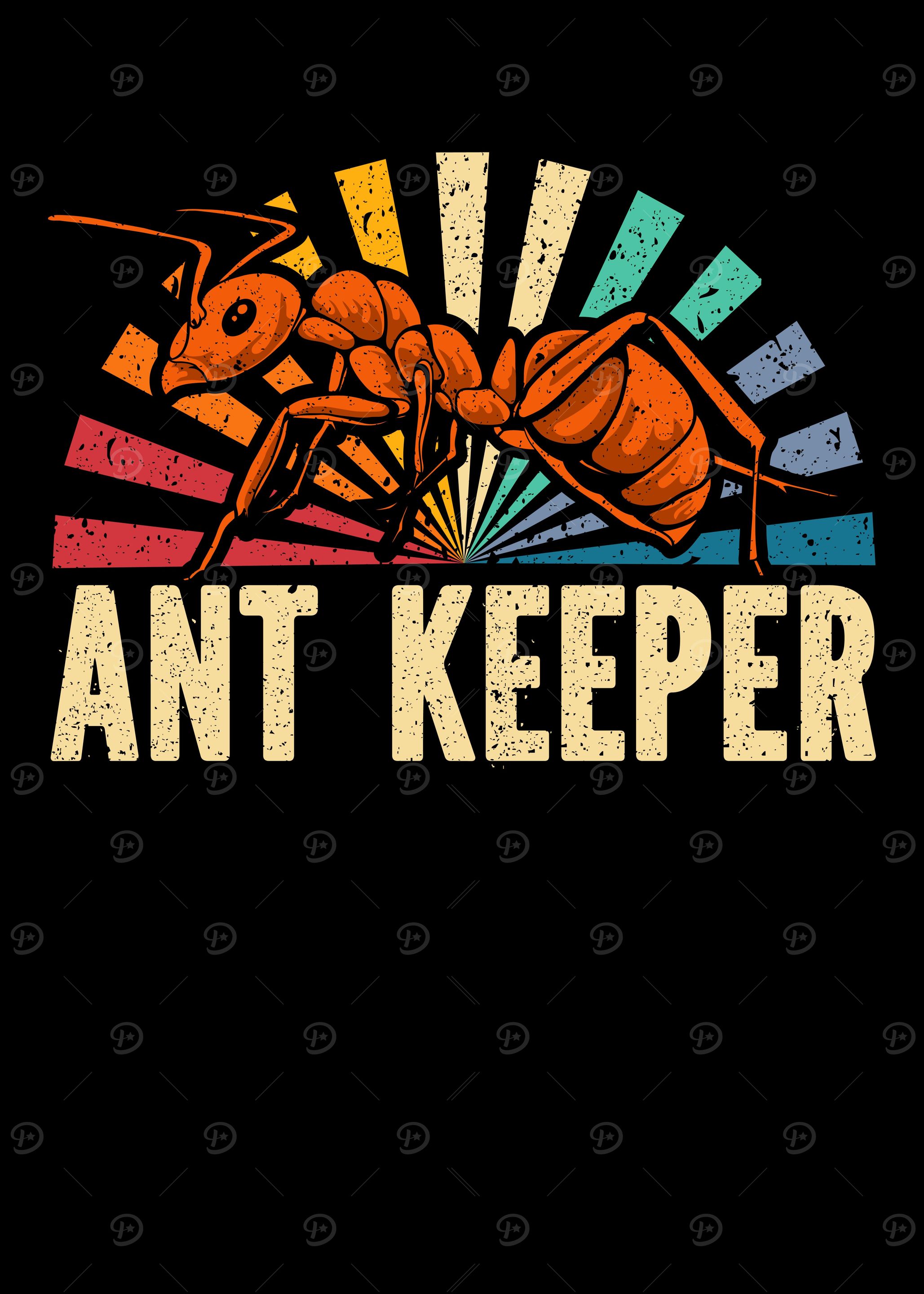 'Ant Keeper' Poster, picture, metal print, paint by NAO | Displate