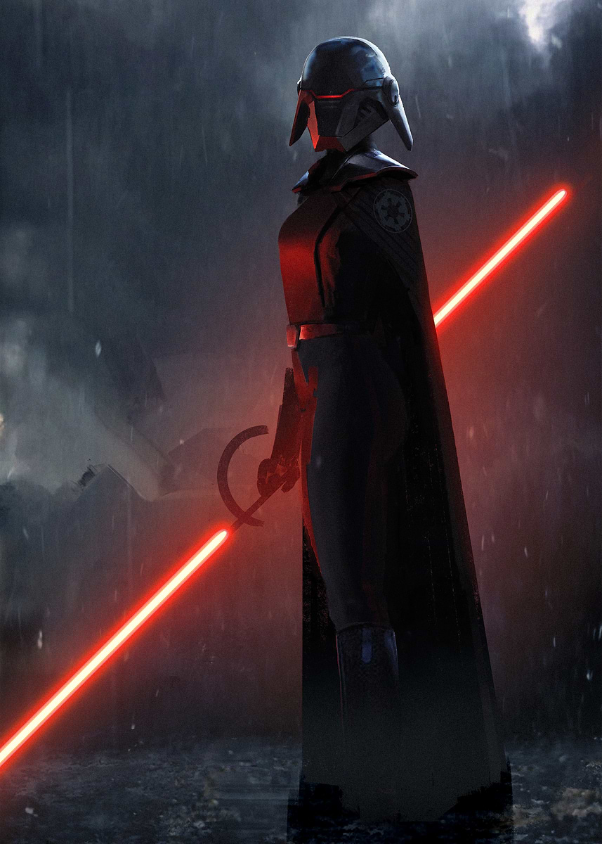 'Fallen Order key art 9' Poster, picture, metal print, paint by Star ...