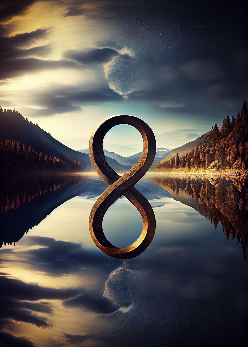 ' Infinity of Nature' Poster, picture, metal print, paint by ...