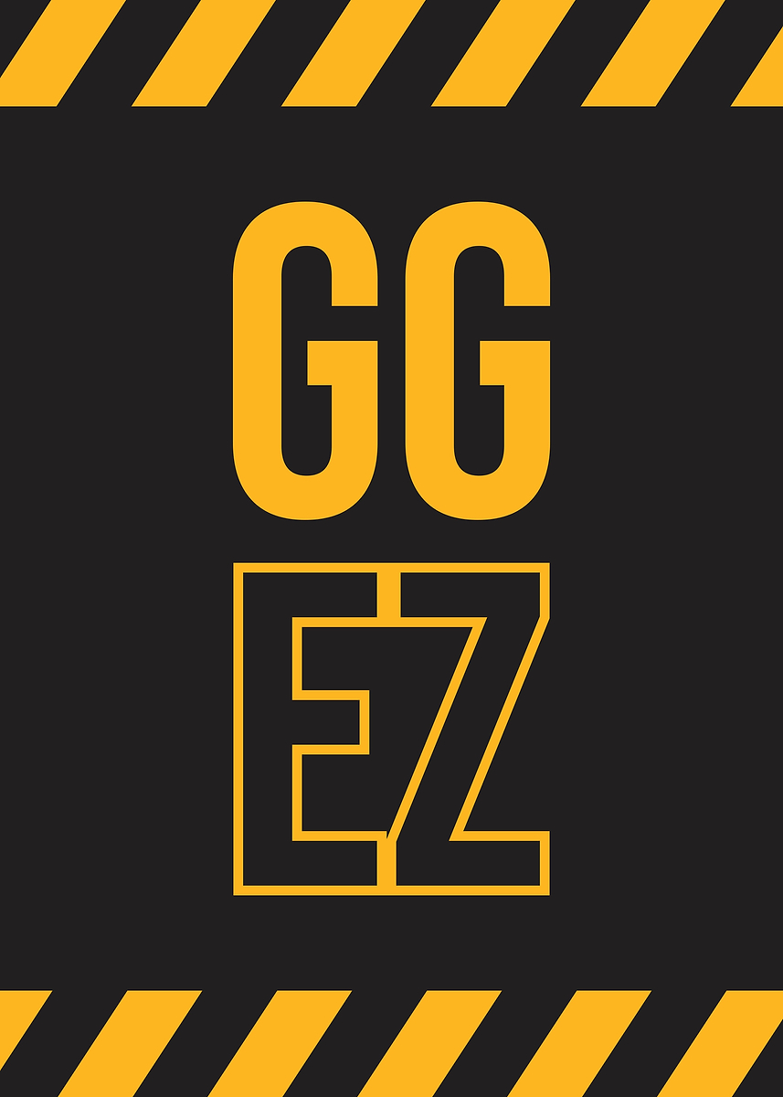 'Ggez sign' Poster, picture, metal print, paint by Erothical 415 | Displate