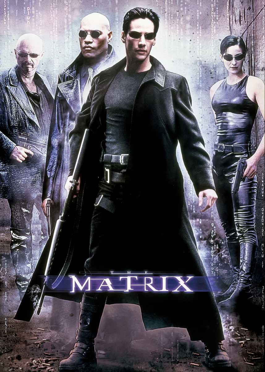 The Matrix' Poster, picture, metal print, paint by The Matrix