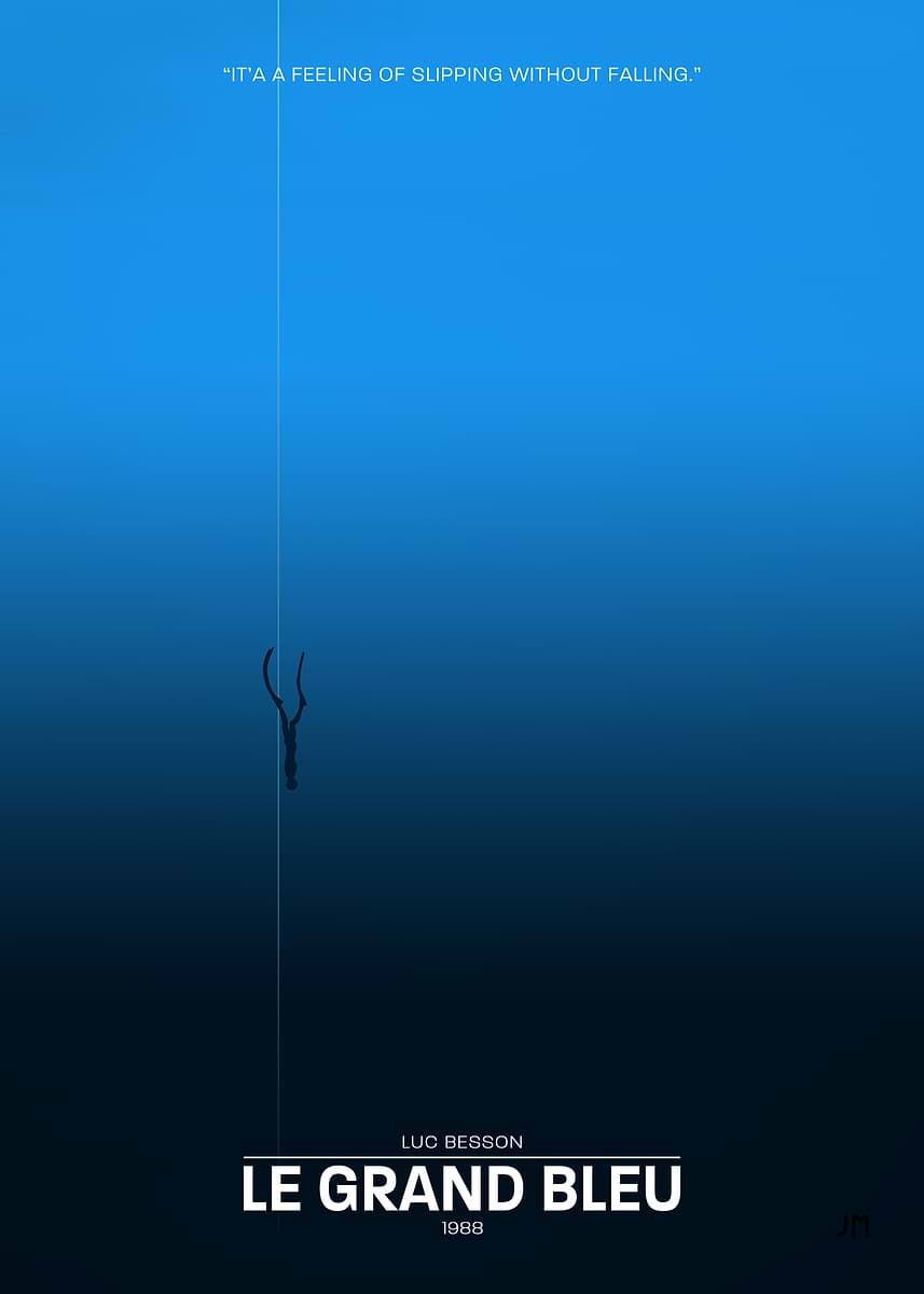 L.G.B【Le Grand Bleu】 特大イメージアートポスター Le grand bleu' Poster, picture, metal print, paint by
