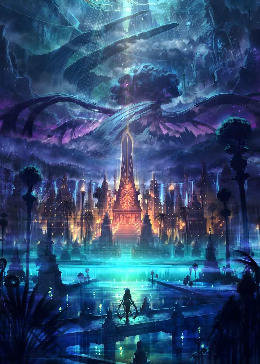 Ys VIII Lacrimosa of Dana' Poster, picture, metal print, paint by