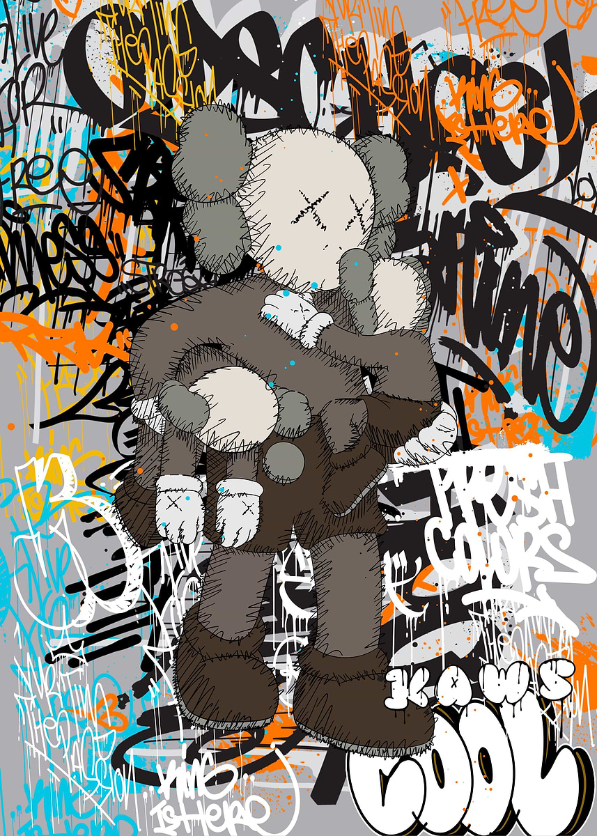 The Nature of Need KAWS ポスター The Nature of Need KAWS ポスター KAWS