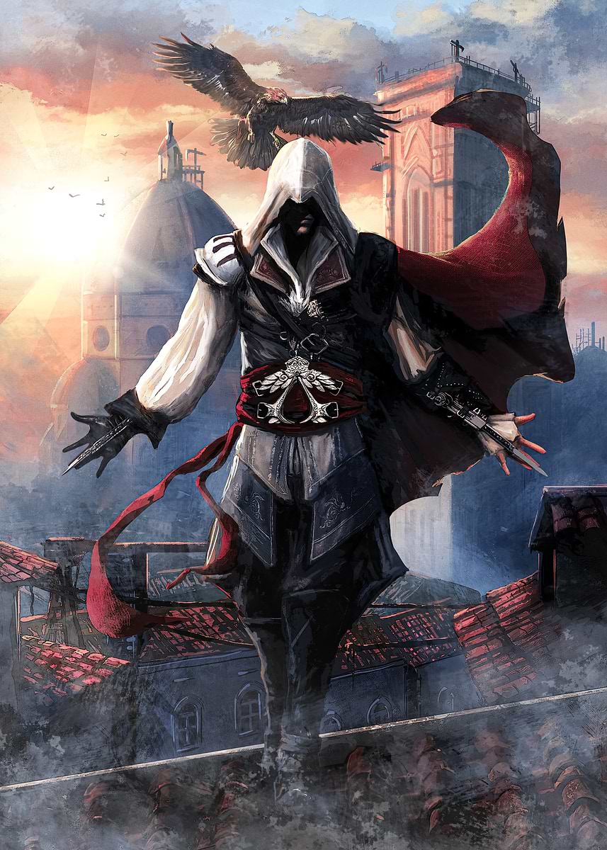 Ezio Auditore da Firenze' Poster, picture, metal print