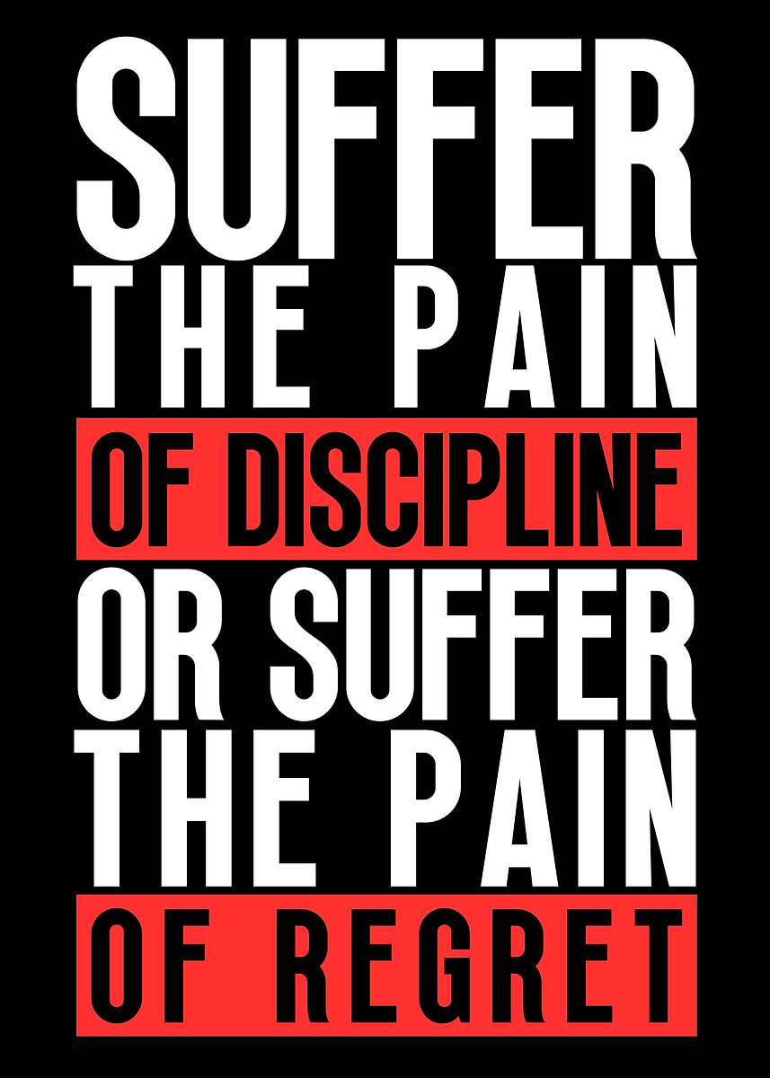 'Motivational Quote' Poster, picture, metal print, paint by Yess | Displate
