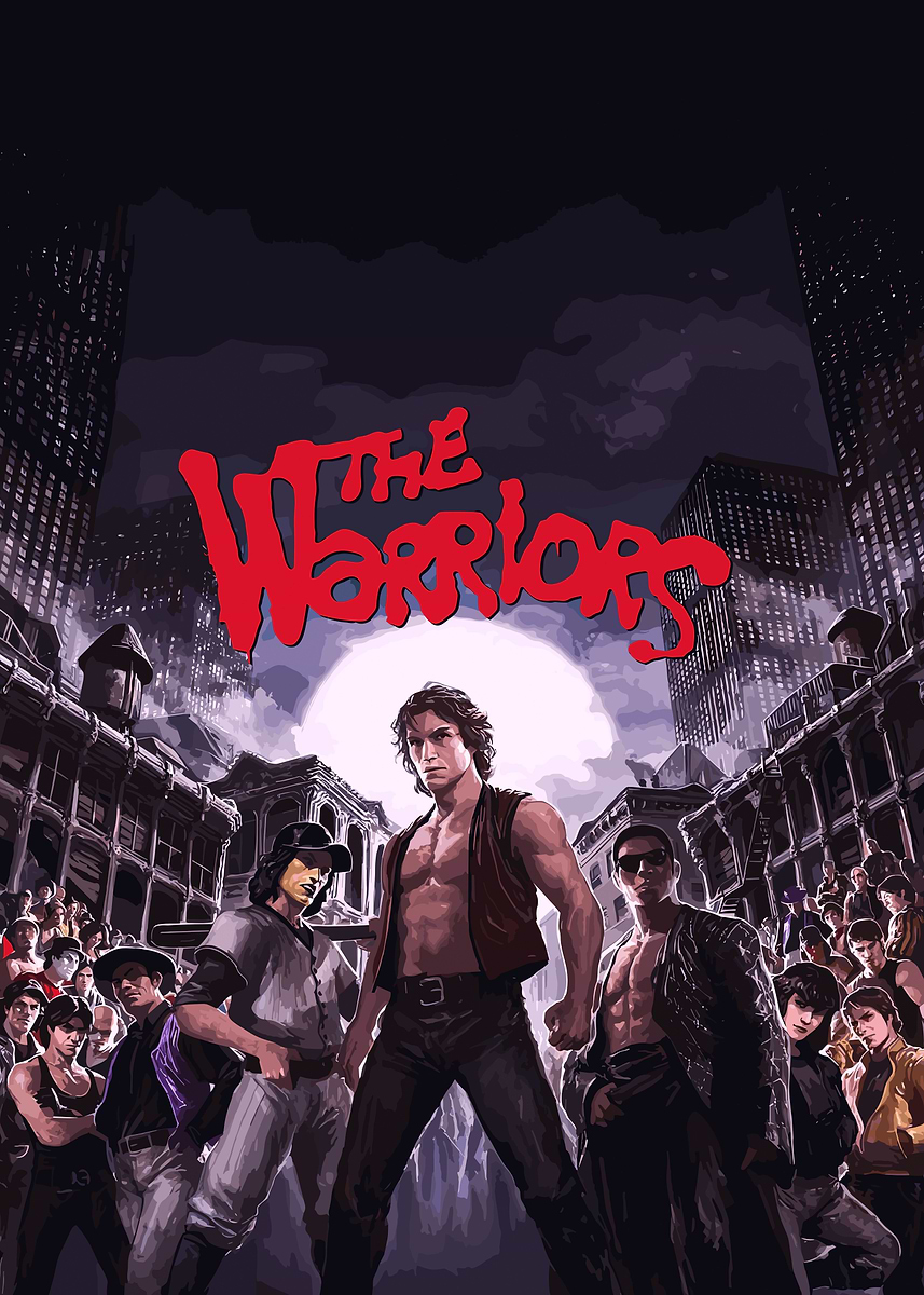 The Warriors Movie Poster' Poster, picture, metal print