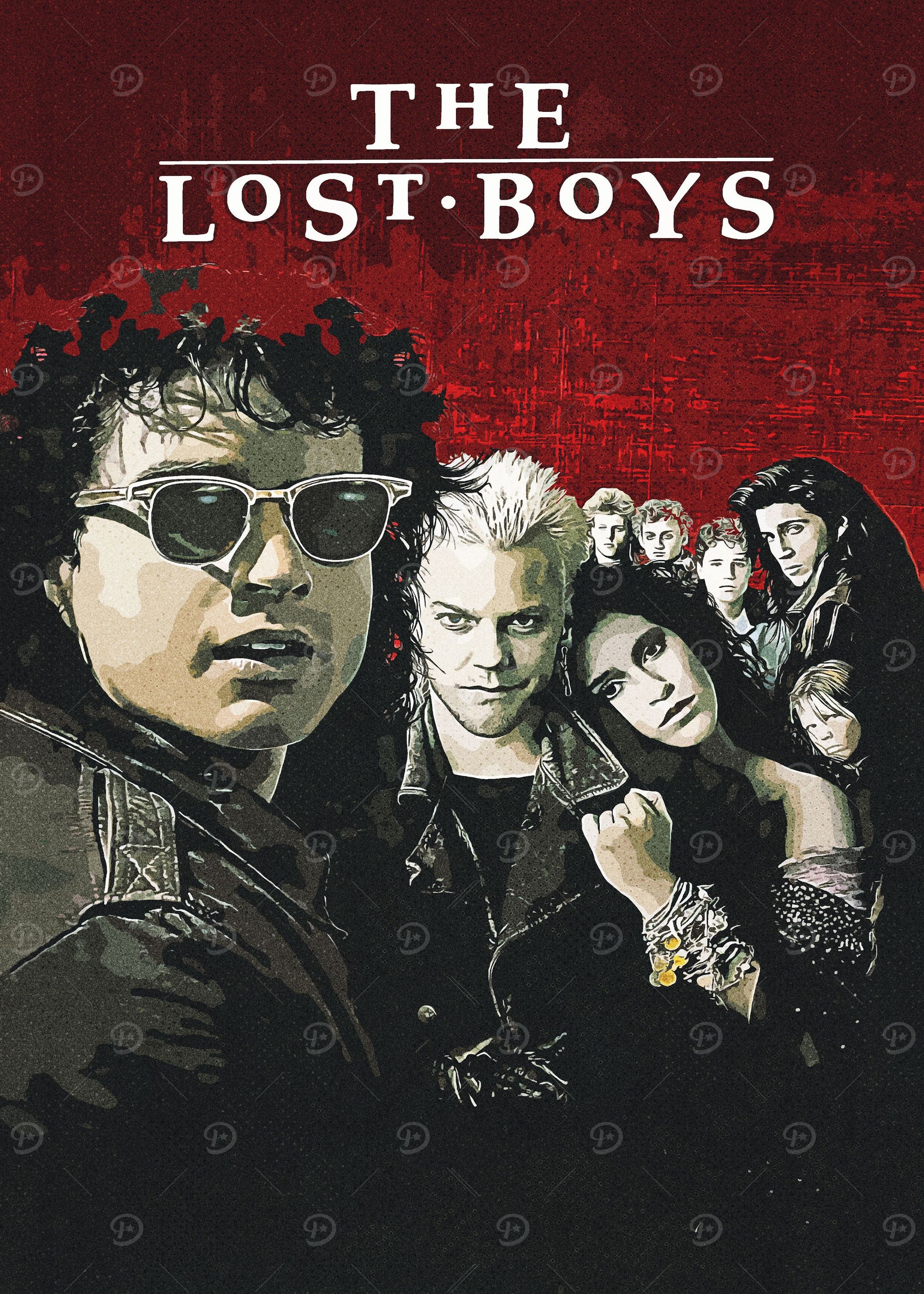 The Lost Boys' Poster, picture, metal print, paint by Diane