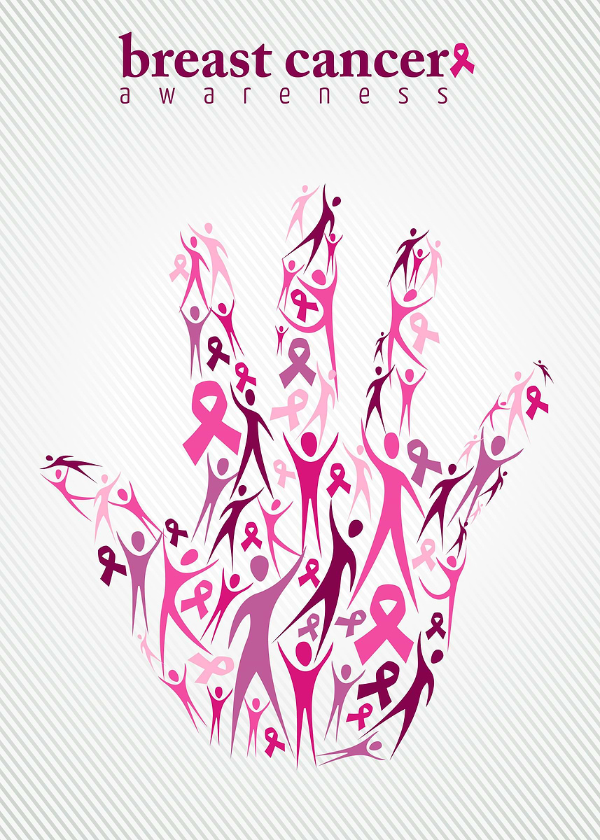 Cancer Pinterest 'Breast Cancer Awareness' Poster, picture, metal print, paint by Enzaro ...